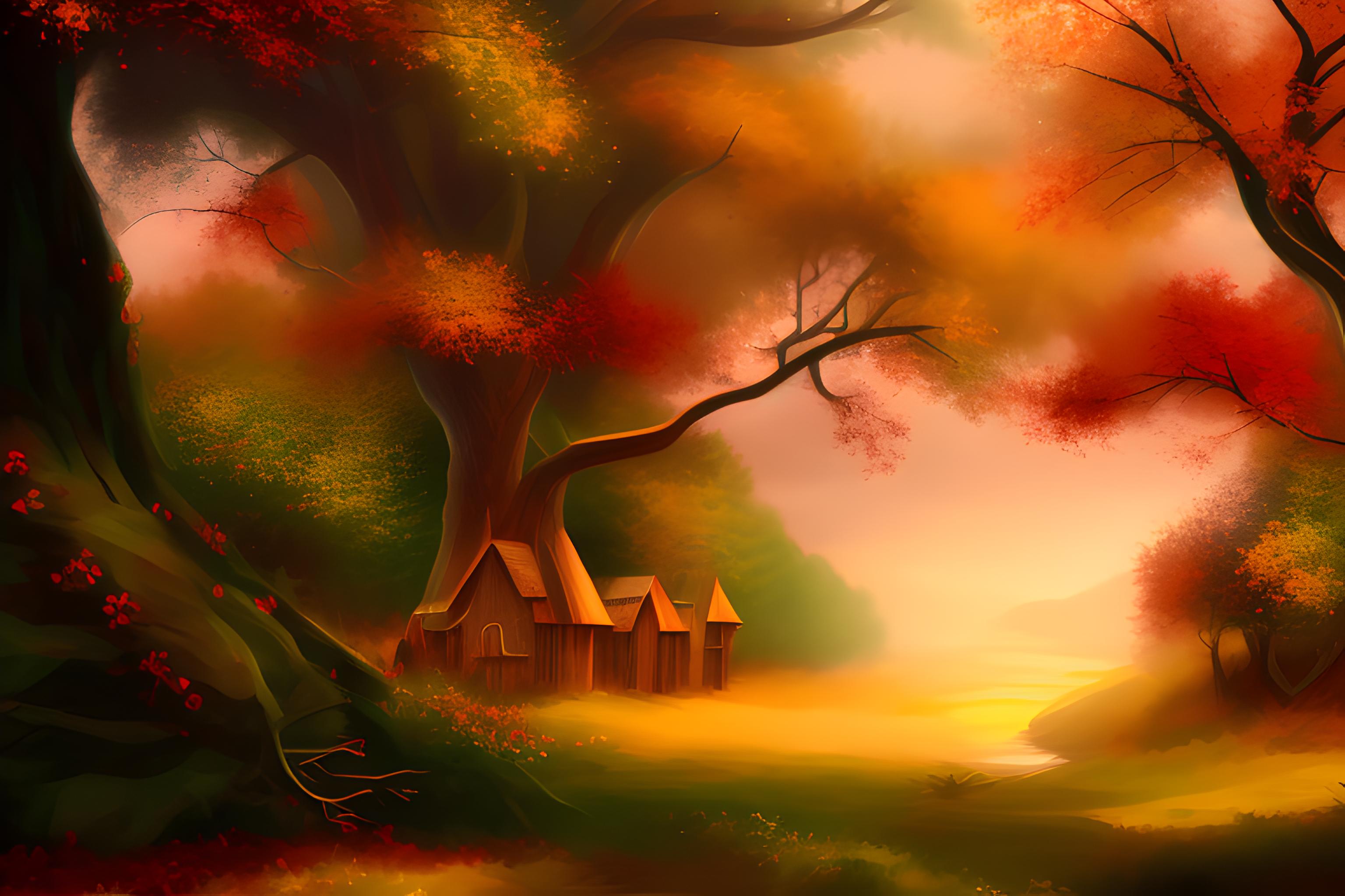 Fall scene
